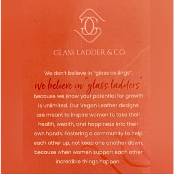 Glassladder The KatherineTech Organizer Roll vegan leather NWOT - Picture 7 of 9